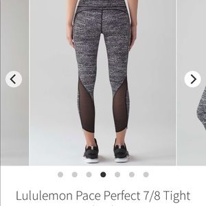Lululemon Pace Perfect 7/8 Tight 25"